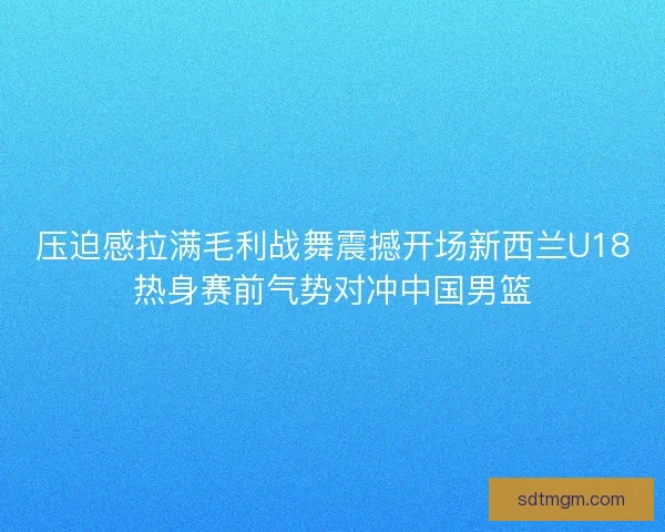 压迫感拉满毛利战舞震撼开场新西兰U18热身赛前气势对冲中国男篮